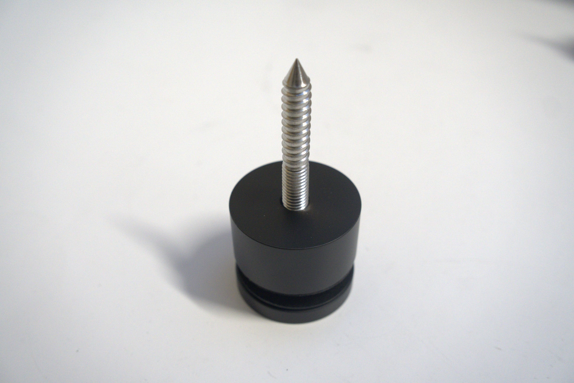 Stand Off Fix from Best Glass Parts, close-up of clear glass stand-off fixing hardware for secure mounting and support.