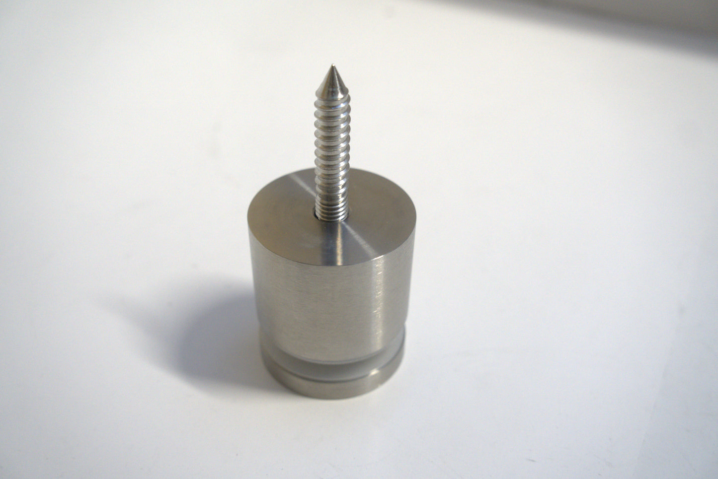 Best Glass Parts stand off fix showing metal hardware with a clear glass panel attachment in a close-up view.