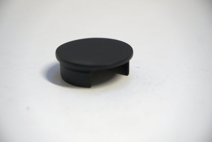Round end cap for top handrail by Best Glass Parts, designed to fit and cover the end of glass or metal handrails.