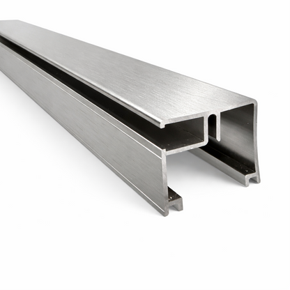 6mm Slider Post 90° by Best Glass Parts, 80-inch long glass hardware with a sleek 90-degree angle for secure installation.