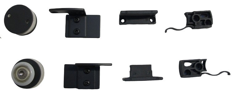 8 mm Nova Frame Kit from Best Glass Parts, top view showing assembled aluminum frame components.