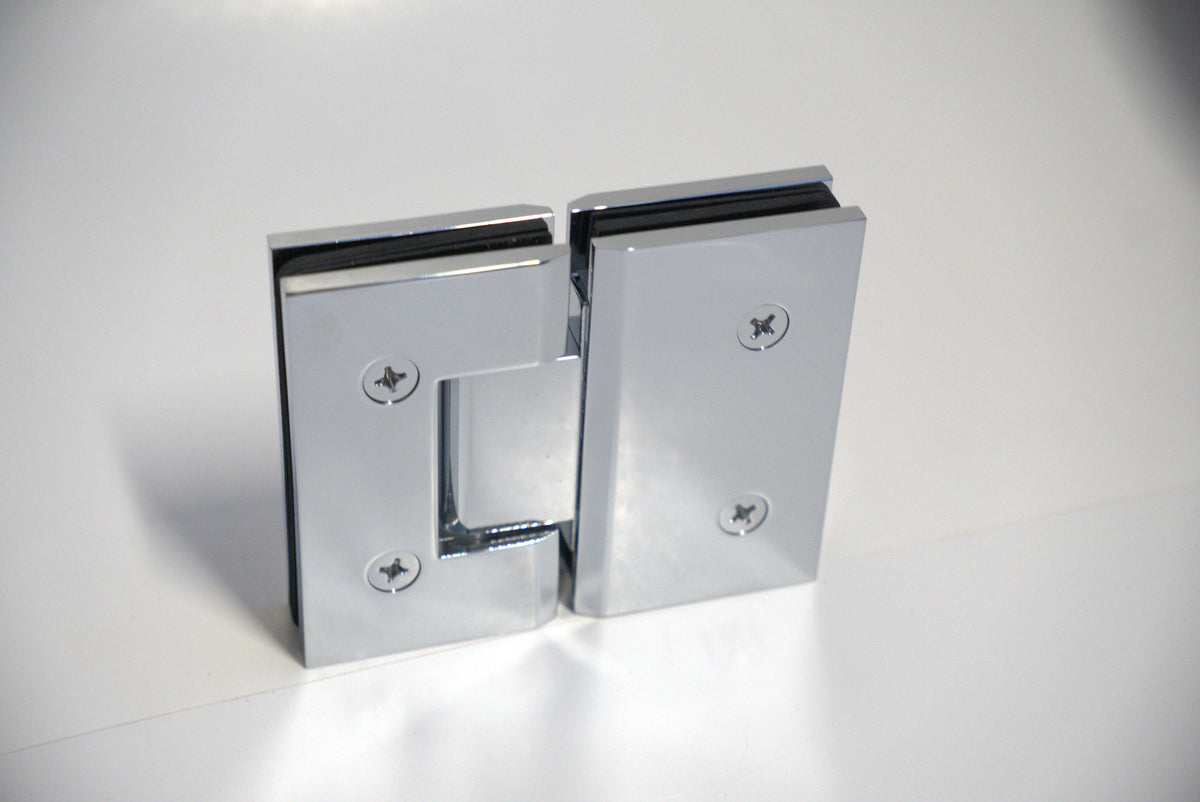 Hinge Heavy Duty VEN Glass To Glass 180