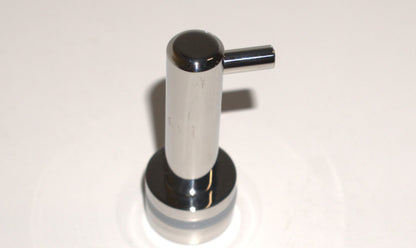 Best Glass Parts knob robe hook mounted on a wall, showing its sleek design and polished finish for hanging robes or towels.