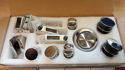 Best Glass Parts soft closer roller kit showing multiple rollers for window or door closure.