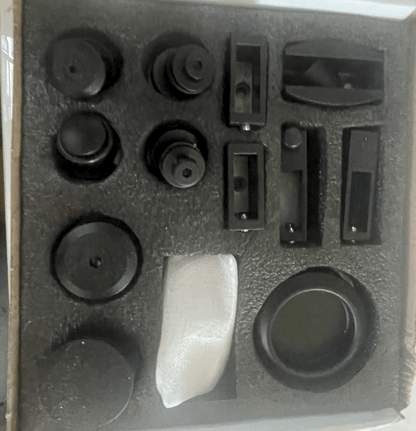 Best Glass Parts Roller Kit Soft Closer showing replacement rollers for glass door closers, with components arranged on a white background.