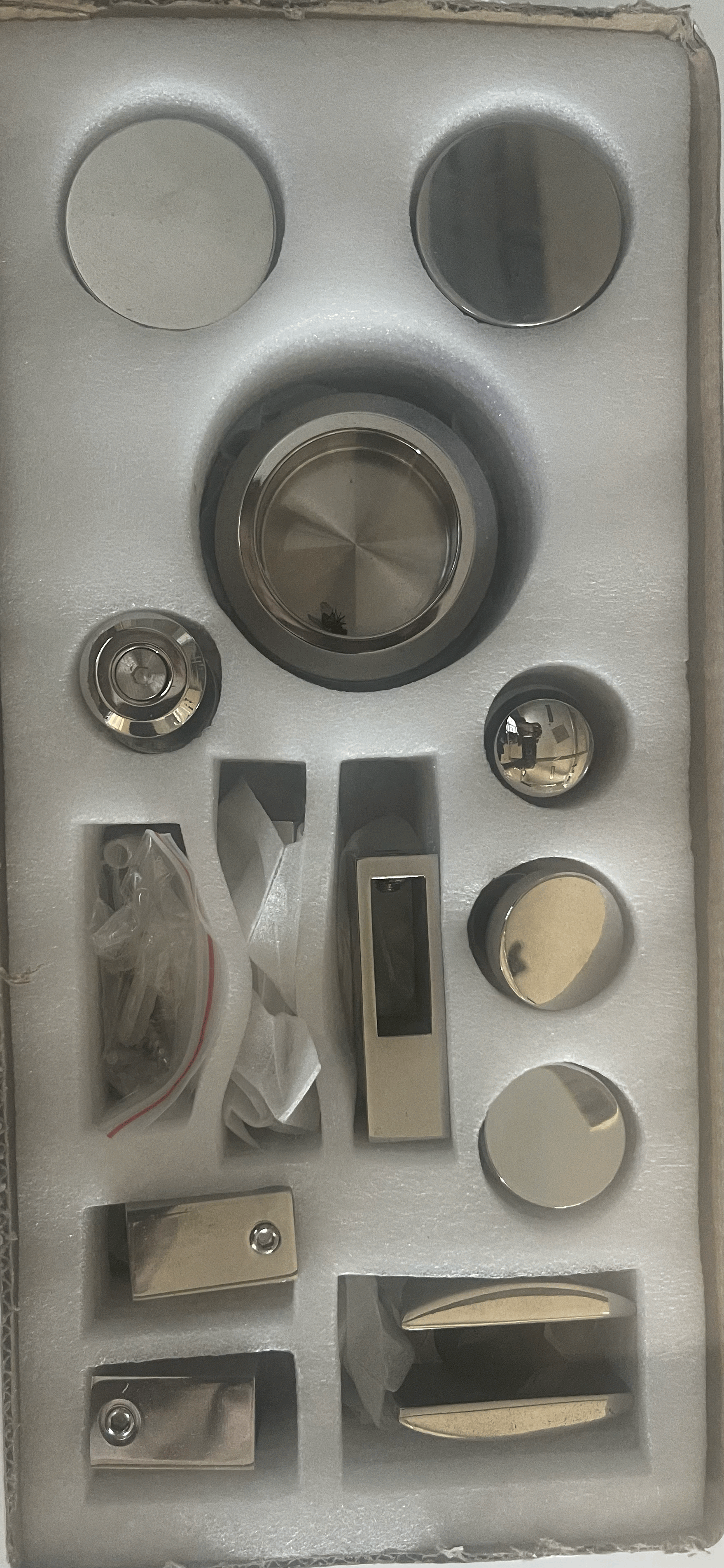 Best Glass Parts roller kit soft closer mechanism showing smooth operation and installation components.