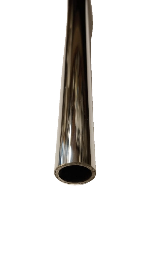Best Glass Parts 48-inch shower panel support bar in chrome finish, designed to secure shower panels effectively.