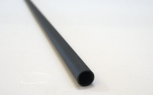Black 60-inch shower panel support bar from Best Glass Parts, designed for sturdy bathroom glass installation.