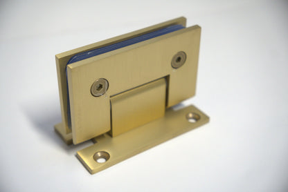 Standard GEN Hinge Wall to Glass H Plate by Best Glass Parts, showing a metal hinge plate for glass door installation.