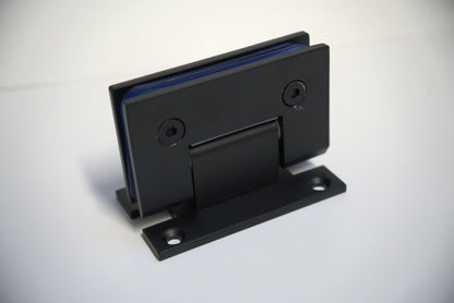 Standard GEN Hinge Wall to Glass H Plate by Best Glass Parts, showing a metal hinge plate mounted for glass door installation.