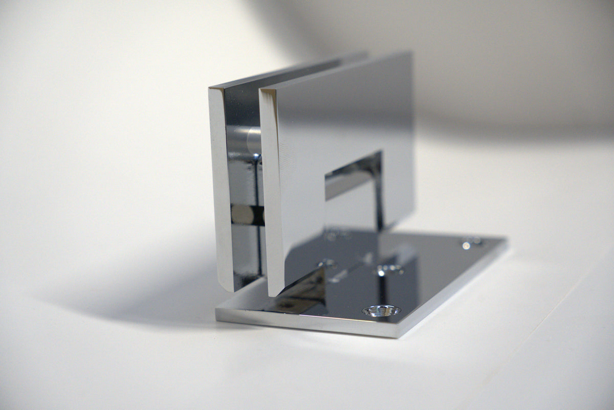 Standard GEN Hinge Wall To Glass Off Set Plate