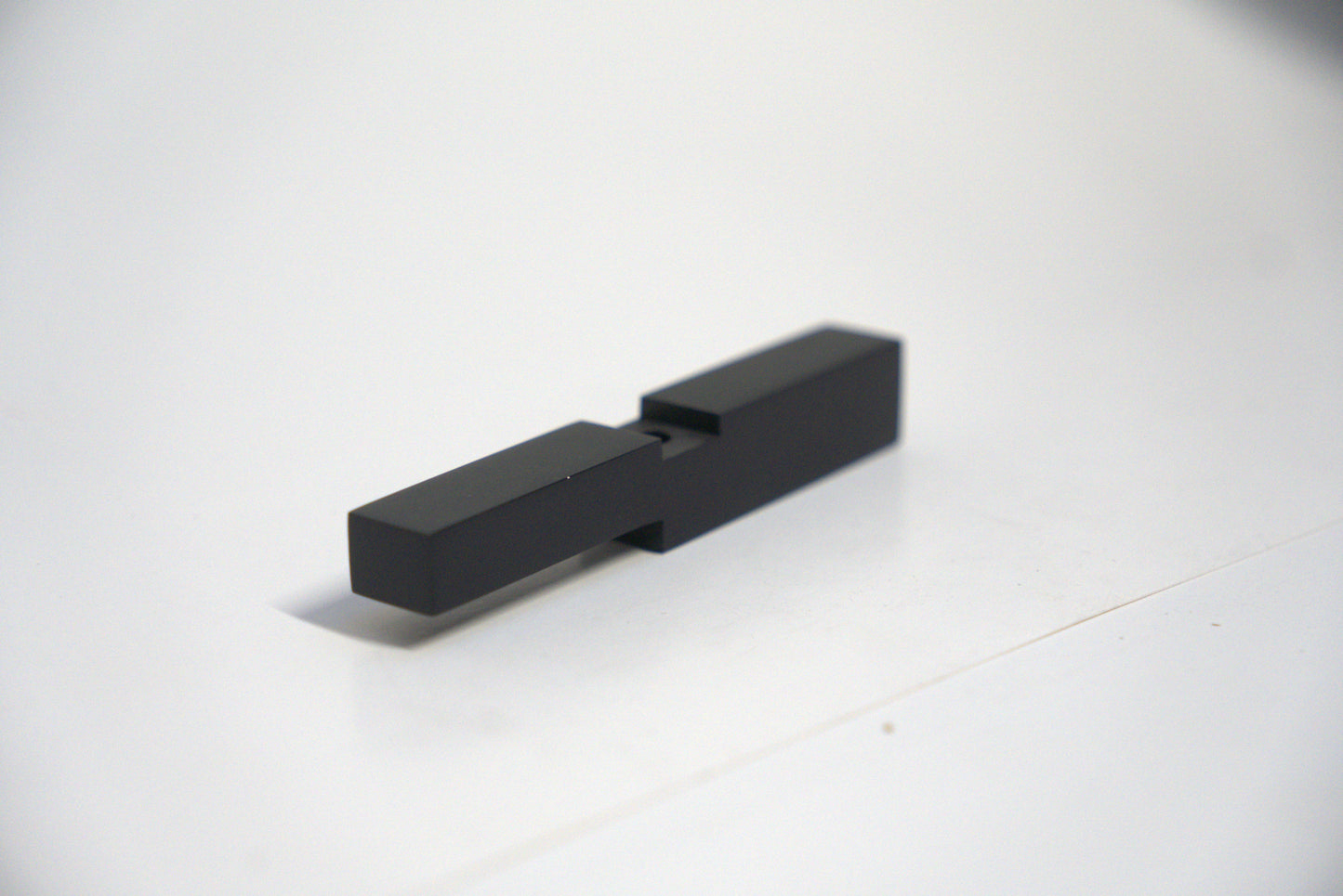 Standard hinge header adapter by Best Glass Parts, showing a close-up of the metal fitting for glass door installation.