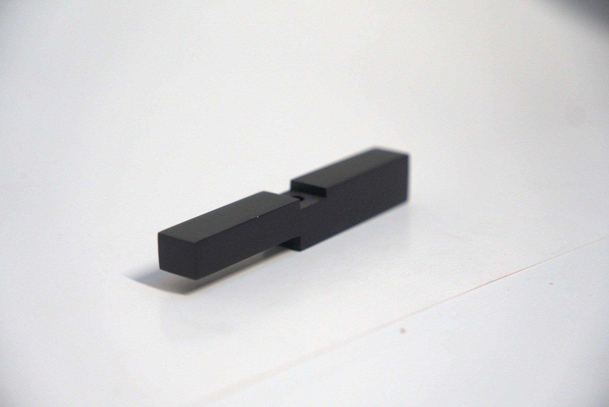 Standard hinge header adapter by Best Glass Parts, showing a close-up of the metal fitting for glass door installation.
