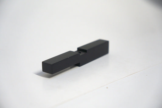 Standard hinge header adapter by Best Glass Parts, showing a close-up of the metal fitting for glass door installation.