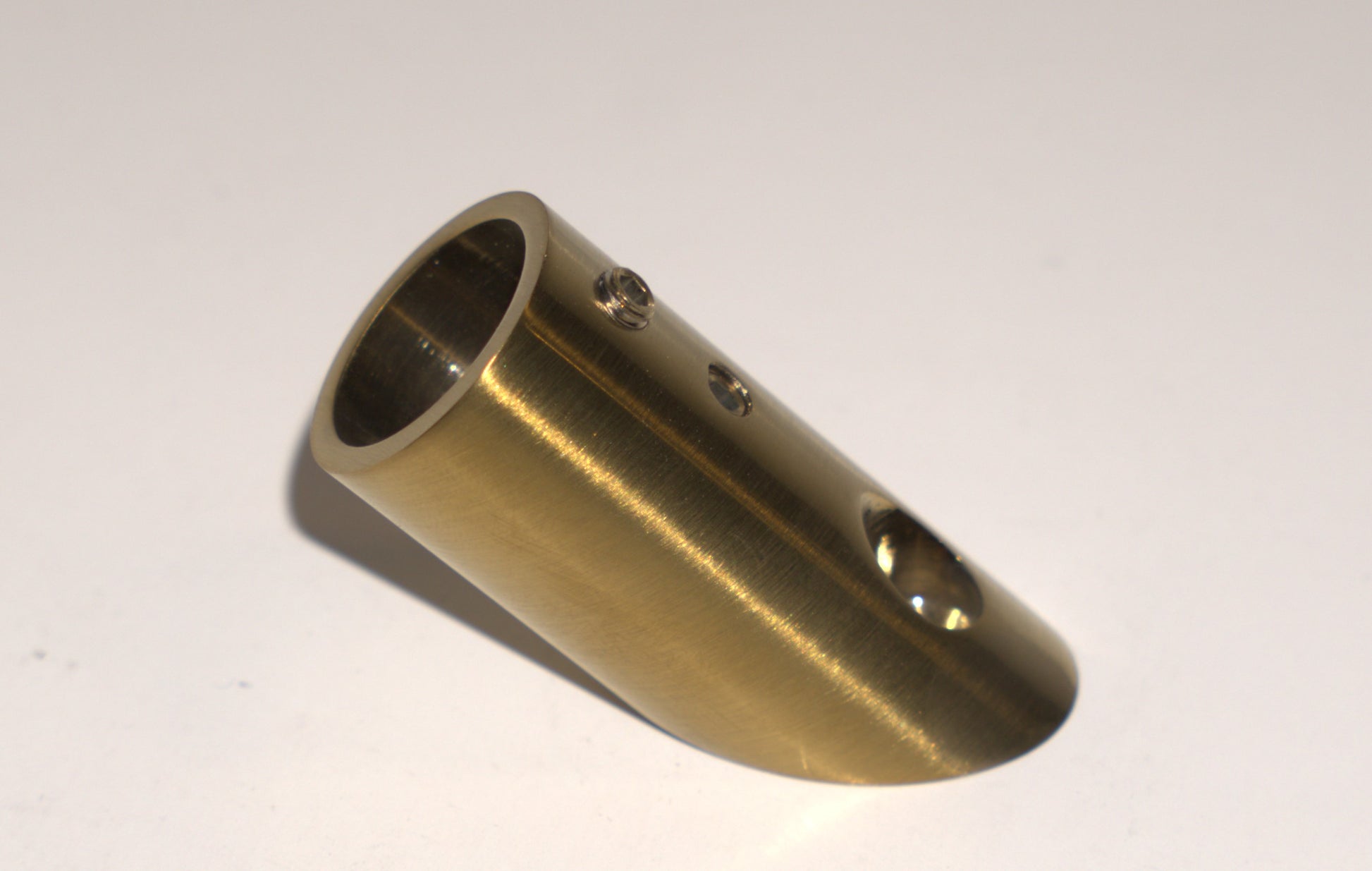 Support bar flange wall to rod 45 degree from Best Glass Parts, showing metal fitting for shower or glass door installation.