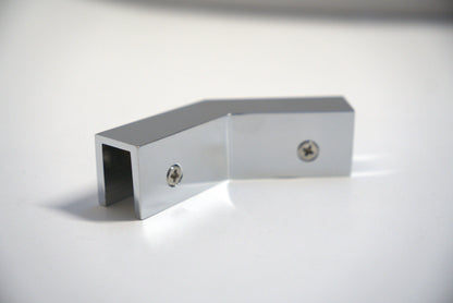 Top Clamp 135 by Best Glass Parts, showing a secure glass clamp with metal fittings for supporting glass panels.