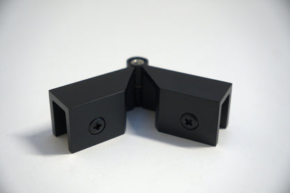 Adjustable Top Clamp by Best Glass Parts, showing its sturdy construction and adjustable screw for secure glass panel support.