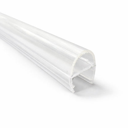 Clear 10mm shower sweep D with 96-inch length from Best Glass Parts, designed for shower enclosure sealing and protection.