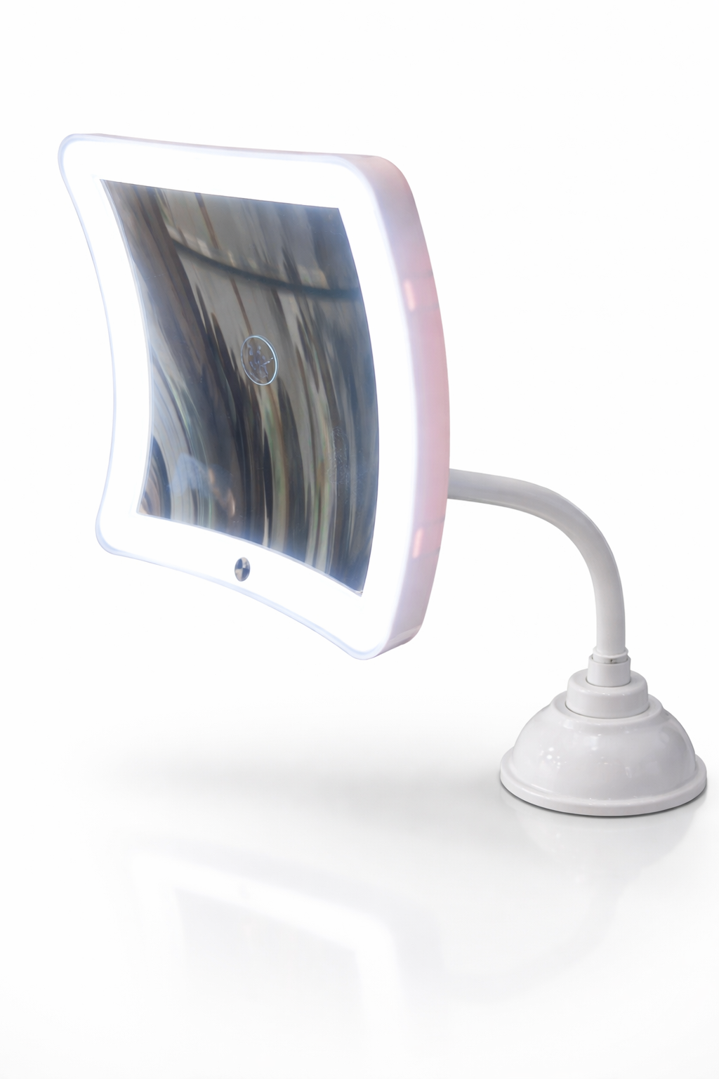 7-inch LED makeup mirror with 15x magnification and suction cup, lighted vanity mirror by Best Glass Parts.