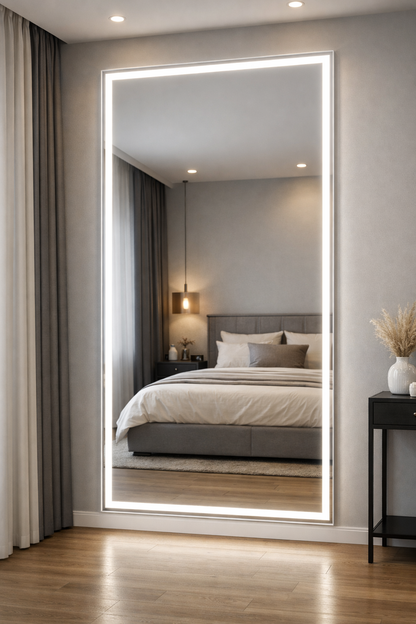 Customized mirror by Best Glass Parts with a sleek, reflective surface and modern frame design.