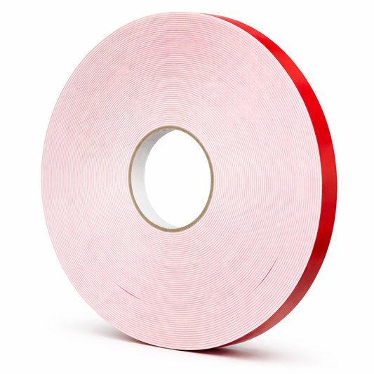 Double side foam tape 3/8 inch from Best Glass Parts, showing adhesive foam strip for mounting or sealing applications.