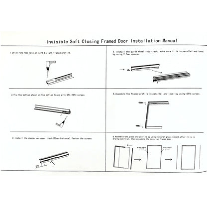 Best Glass Parts Ghost Sliding Door System with invisible track, showcasing sleek, modern glass door installation and hardware details.