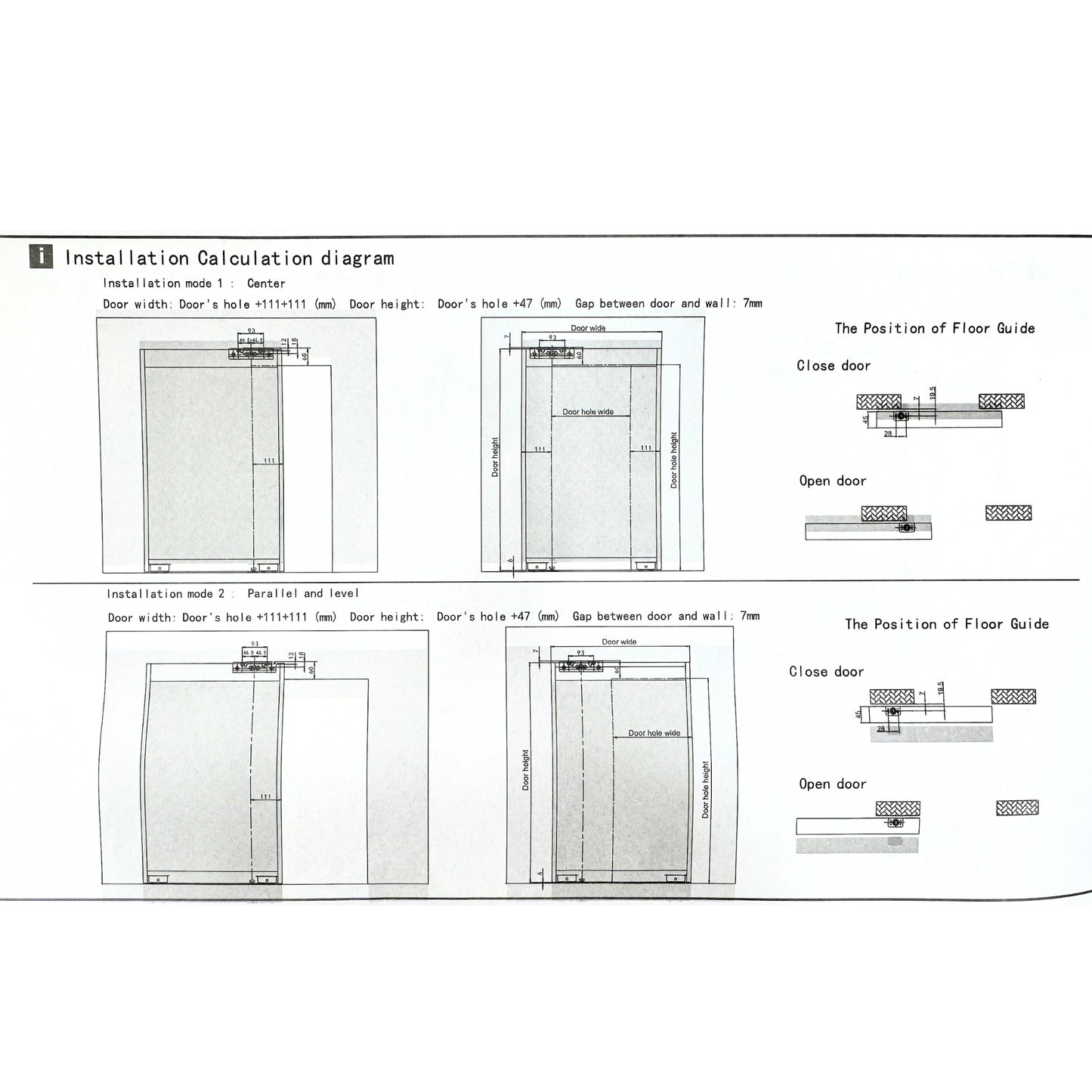 Ghost sliding door system by Best Glass Parts with an invisible track, showing the sleek, modern door setup in a contemporary interior.