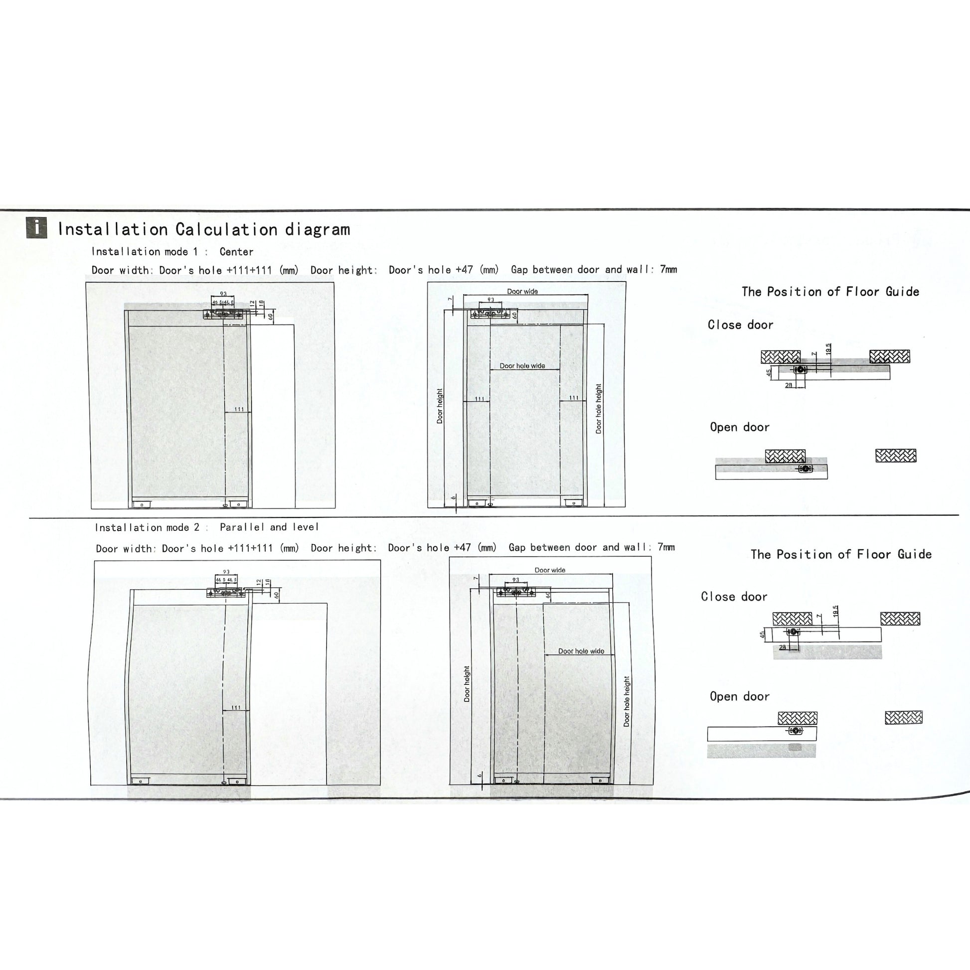 Ghost sliding door system by Best Glass Parts with an invisible track, showing the sleek, modern door setup in a contemporary interior.