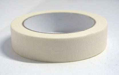 Roll of Best Glass Parts masking tape measuring 25x30mm, showing the adhesive side and tape surface.