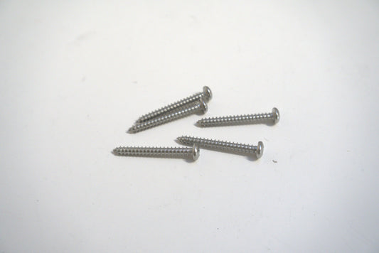 Long 1 5/8-inch sheet metal screw by Best Glass Parts, showing a close-up of the threaded screw with a shiny metal finish.