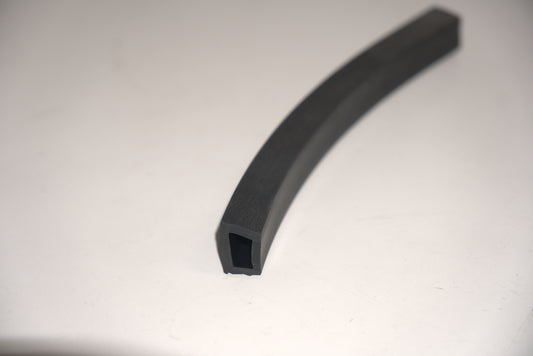 Rubber shoe base roll from Best Glass Parts, showing a flexible black rubber strip for footwear or industrial use