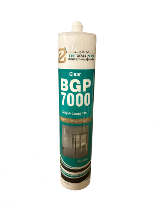 Clear silicone 7000 tube from Best Glass Parts, shown with textured surface and transparent material for flexible sealing and insulation.