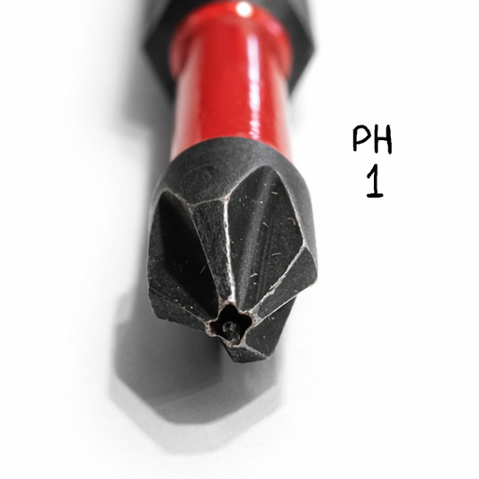 Impact Bits Star 125mm 5-inch drill bits from Best Glass Parts displayed on a plain background