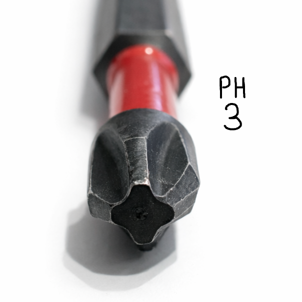 Impact bits star 125mm 5-inch from Best Glass Parts, showing a set of durable screwdriver bits with star-shaped tips.