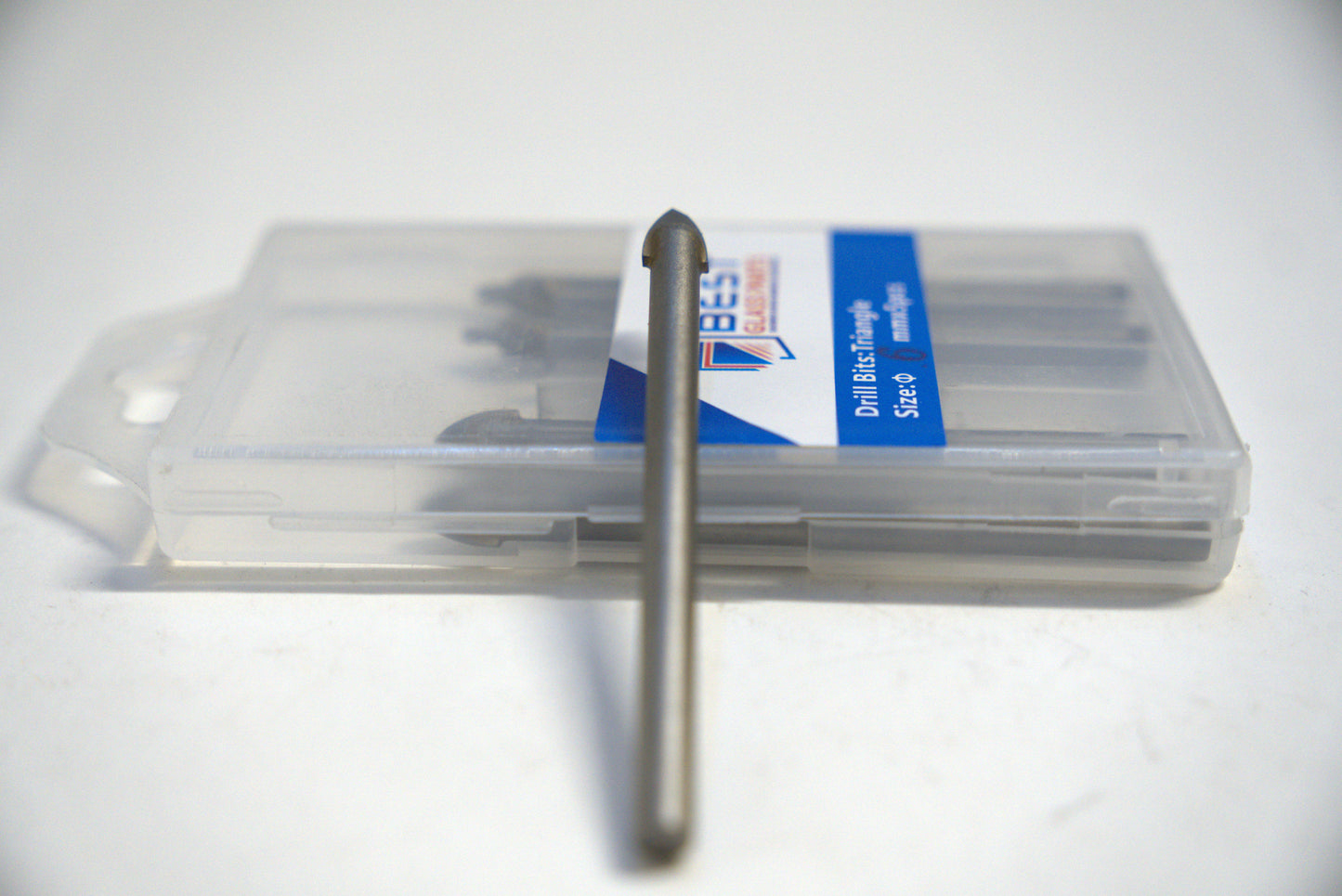 Best Glass Parts 5mm triangle drill bit for glass drilling, featuring a durable triangular tip for precise cuts.