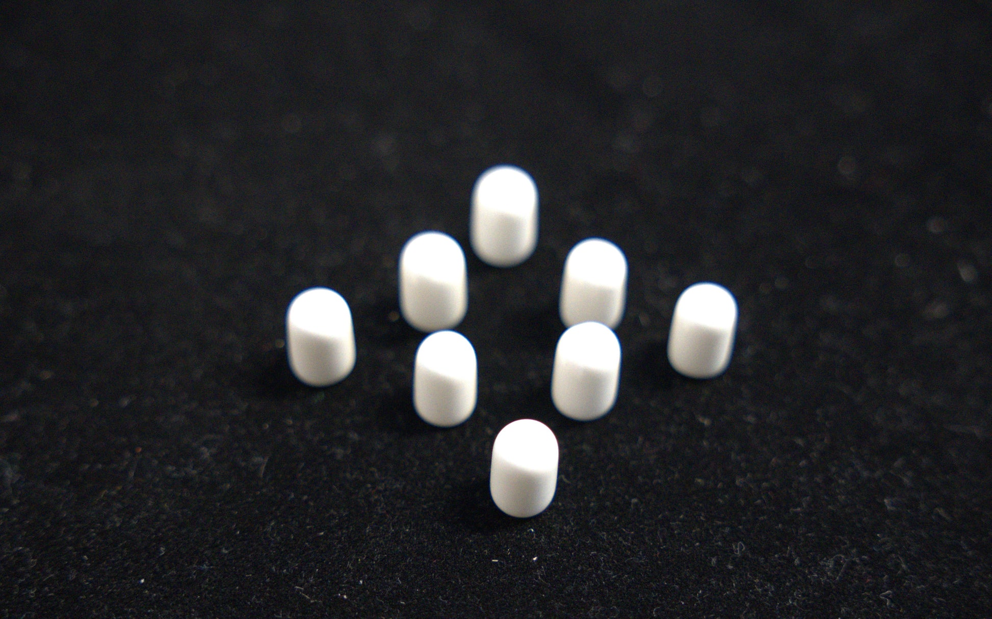 Wire shelving end cap from Best Glass Parts, showing a close-up of the durable plastic cap on the shelving unit.