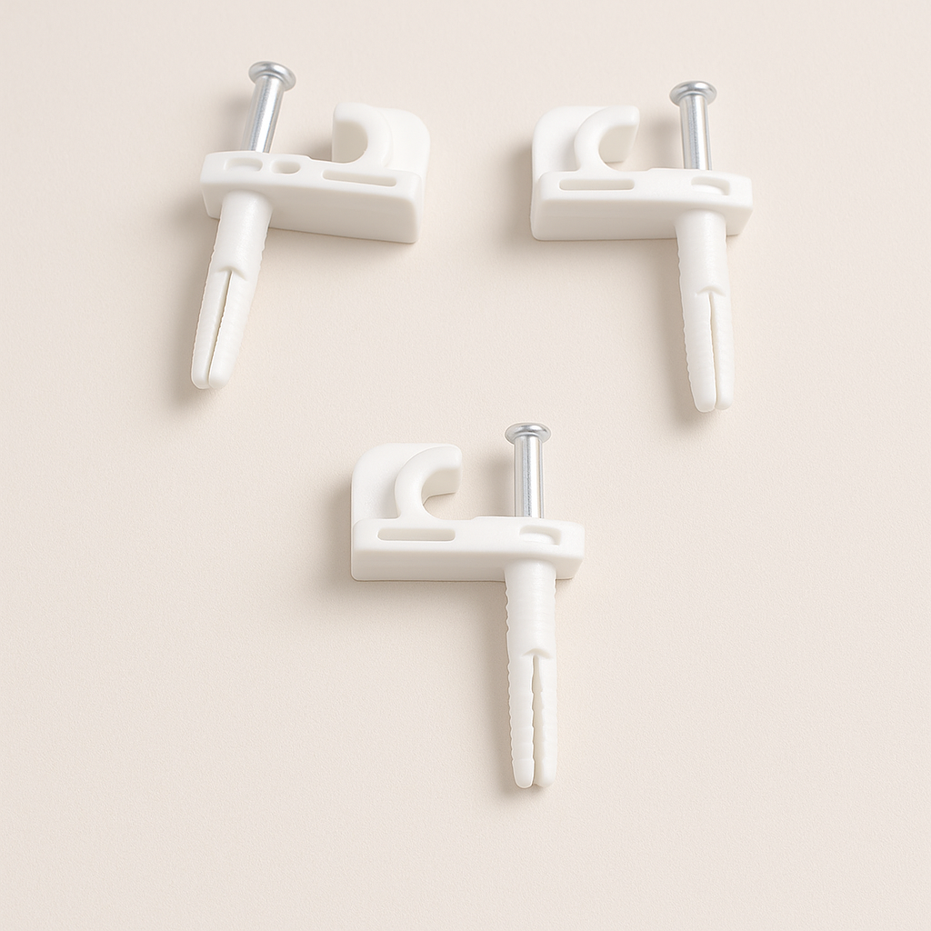 Best Glass Parts wire shelving back clip securing wire shelves to wall brackets for stable storage.