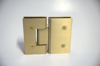 Hinge Heavy Duty Glass To Glass 180 - Best Glass Parts