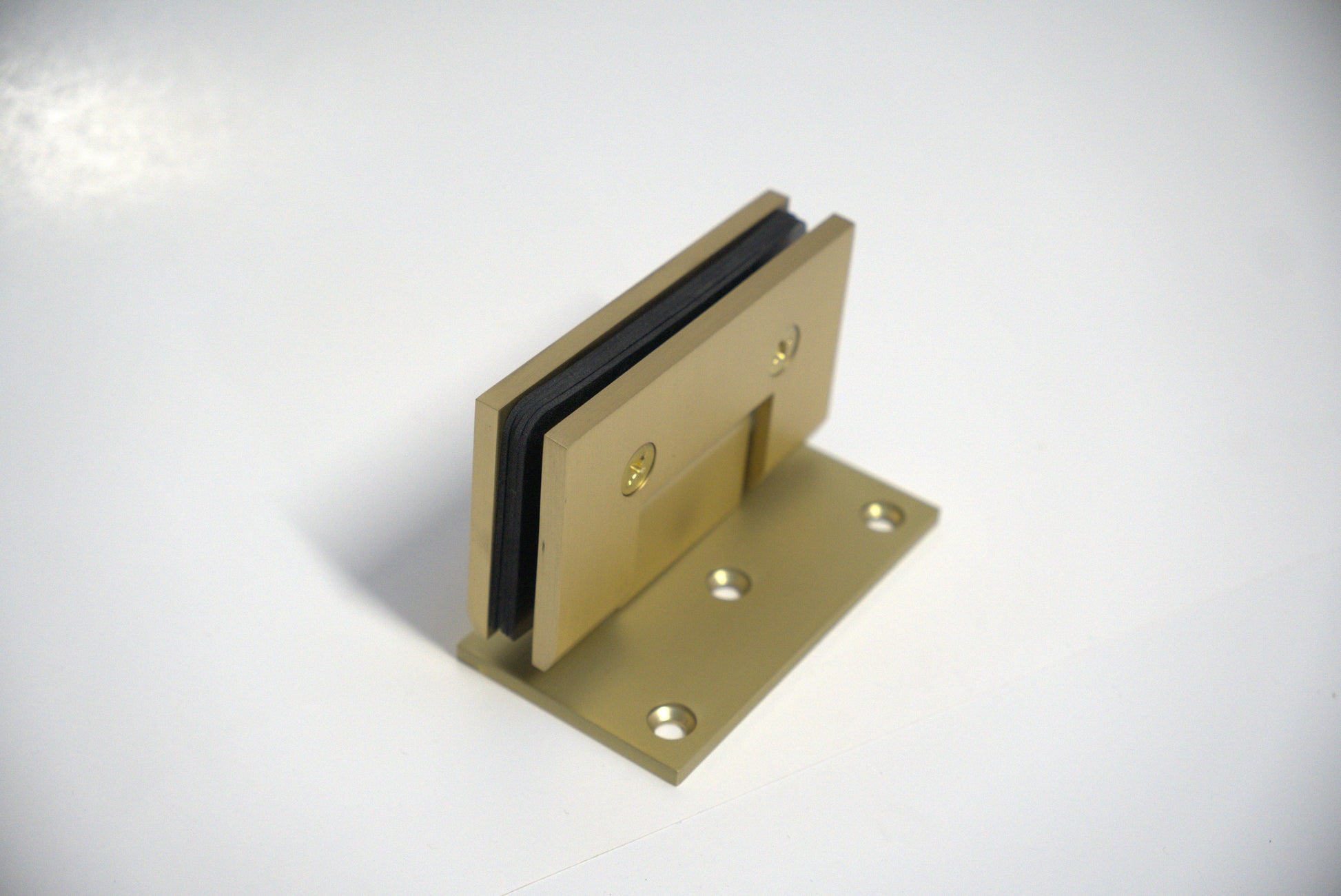 Hinge Heavy Duty Wall To Glass OFF Plate - Best Glass Parts