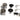 Barn Door Header Kit CH - Best Glass Parts