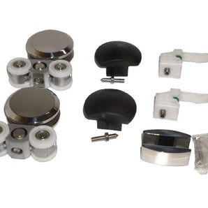 Barn Door Header Kit CH - Best Glass Parts